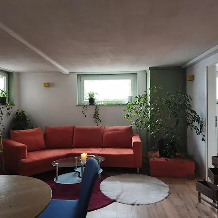 公寓 Statt - Frisch, Frech Und Farbenfroh - Helle Souterrainwohnung
